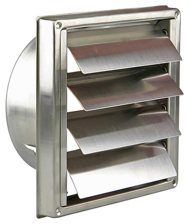 Afbeelding laden in galerijviewer, Renson 1006274 - dampkaprooster inbouw 633 inox ø150 | 2 stuks
