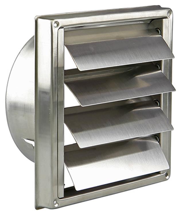 Afbeelding laden in galerijviewer, Renson 1006274 - dampkaprooster inbouw 633 inox ø150 | 2 stuks
