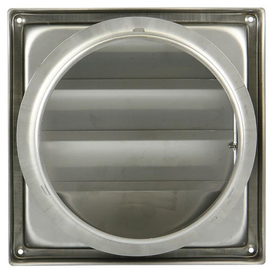 Renson 1006274 - dampkaprooster inbouw 633 inox ø150 | 2 stuks