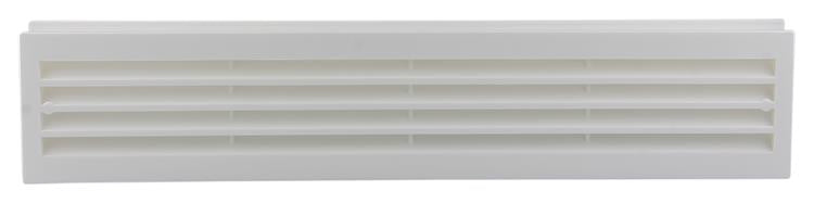 ギャラリービューアに画像をロードする, Renson 1006387 - deurrooster 761 pvc ral 9010 450x90mm | 2 stuks
