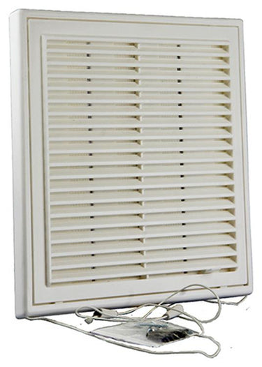 Renson 1006370 - regelbare rooster opb. 732 pvcral 9010 250x250mm | 2 stuks