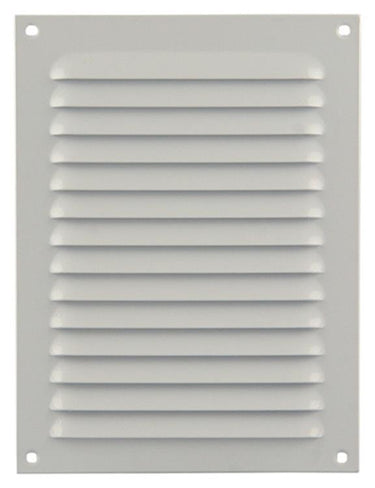 Renson 1006303 - schoepenrooster vlak alu ral 9010 150x200mm | 10 stuks