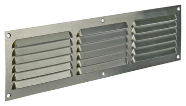 Renson 1006315 - schoepenrooster vlak alu f1 400x100mm | 10 stuks
