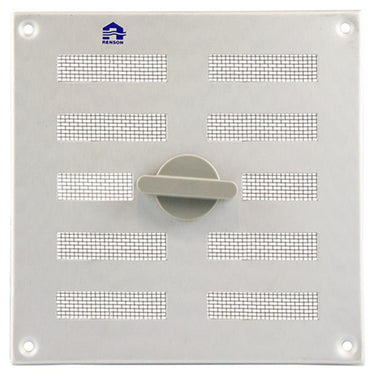 Renson 1006324 - regelbare rooster opb. 4037 alu f1 155x155mm | 2 stuks