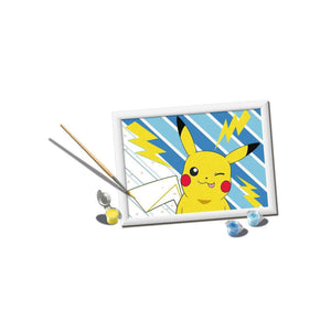 Ravensburger creart schilderen op nummer - pokémon pikachu