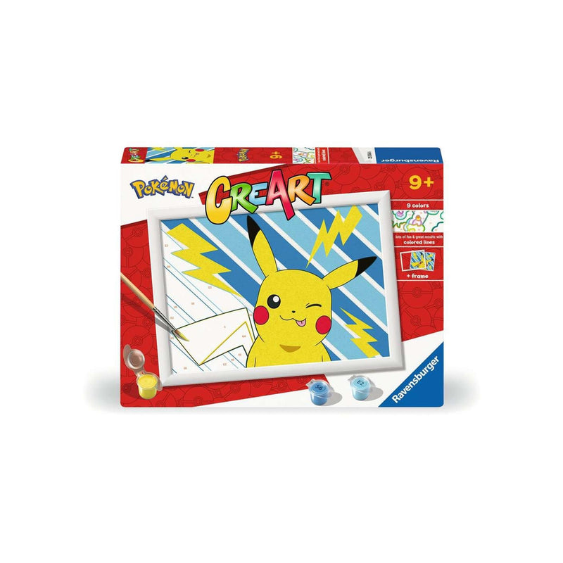 Load image into Gallery viewer, Ravensburger creart schilderen op nummer - pokémon pikachu
