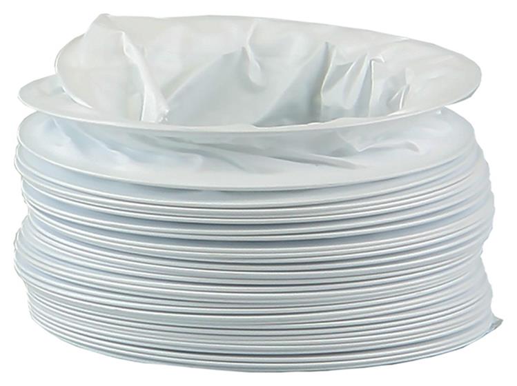 Afbeelding laden in galerijviewer, Renson 1006389 - pvc flexibel 7001 wit ø 100 1m | 3 stuks
