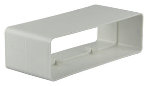 Renson 1006399 - pvc verbindingsstuk 7008 wit 110x55mm | 4 stuks