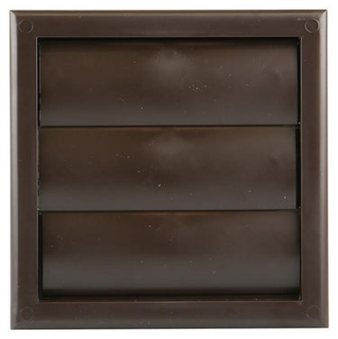 Renson 1006373 - dampkaprooster opbouw 733 pvc ral 8019 154x154mm | 2 stuks