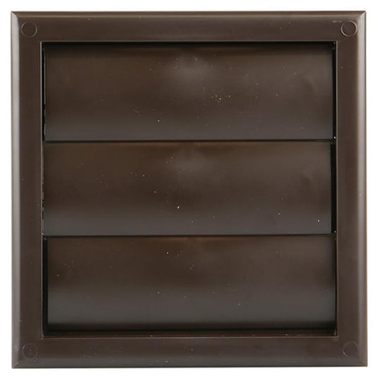 Renson 1006373 - dampkaprooster opbouw 733 pvc ral 8019 154x154mm | 2 stuks