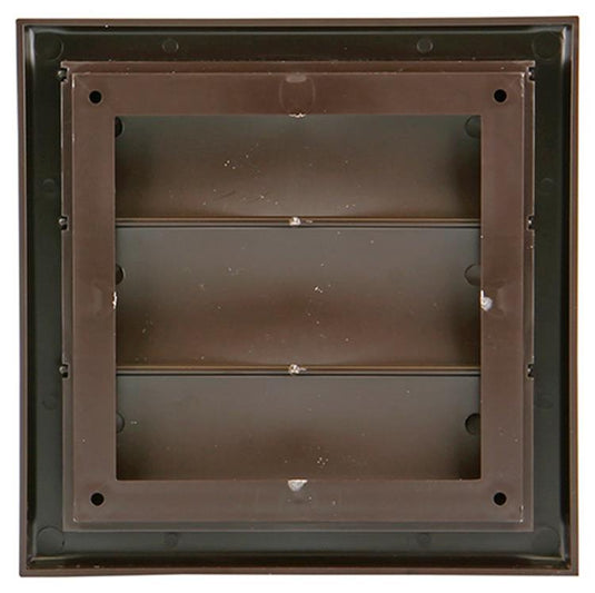 Renson 1006373 - dampkaprooster opbouw 733 pvc ral 8019 154x154mm | 2 stuks