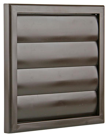 Renson 1006375 - dampkaprooster opbouw 733 pvc ral 8019 187x187mm | 2 stuks