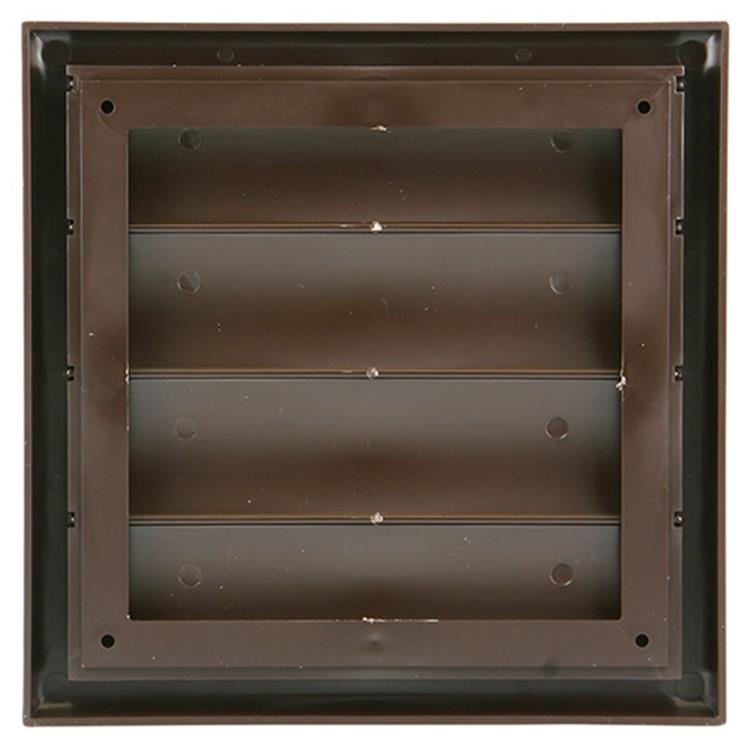 Afbeelding laden in galerijviewer, Renson 1006375 - dampkaprooster opbouw 733 pvc ral 8019 187x187mm | 2 stuks
