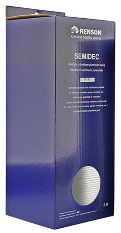 Renson 1006205 - alu flexibel dia 150 3000 mm | 2 stuks