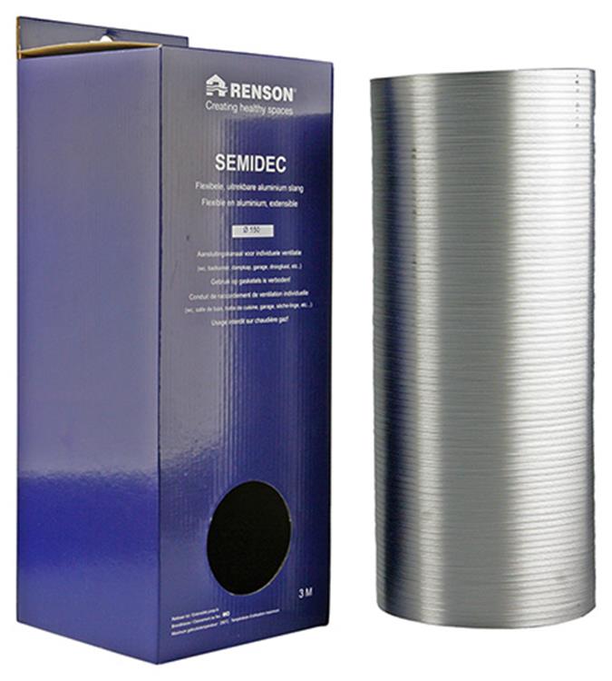 Afbeelding laden in galerijviewer, Renson 1006205 - alu flexibel dia 150 3000 mm | 2 stuks
