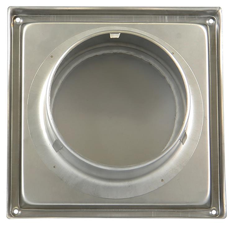 Afbeelding laden in galerijviewer, Renson 1006333 - dampkaprooster inbouw 641 inox ø 125 | 2 stuks
