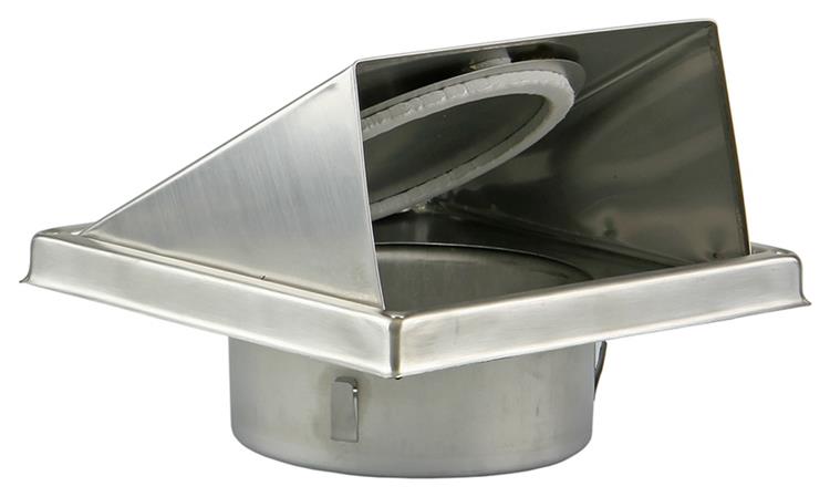 Afbeelding laden in galerijviewer, Renson 1006333 - dampkaprooster inbouw 641 inox ø 125 | 2 stuks
