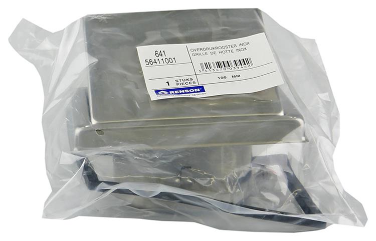 Afbeelding laden in galerijviewer, Renson 1006333 - dampkaprooster inbouw 641 inox ø 125 | 2 stuks
