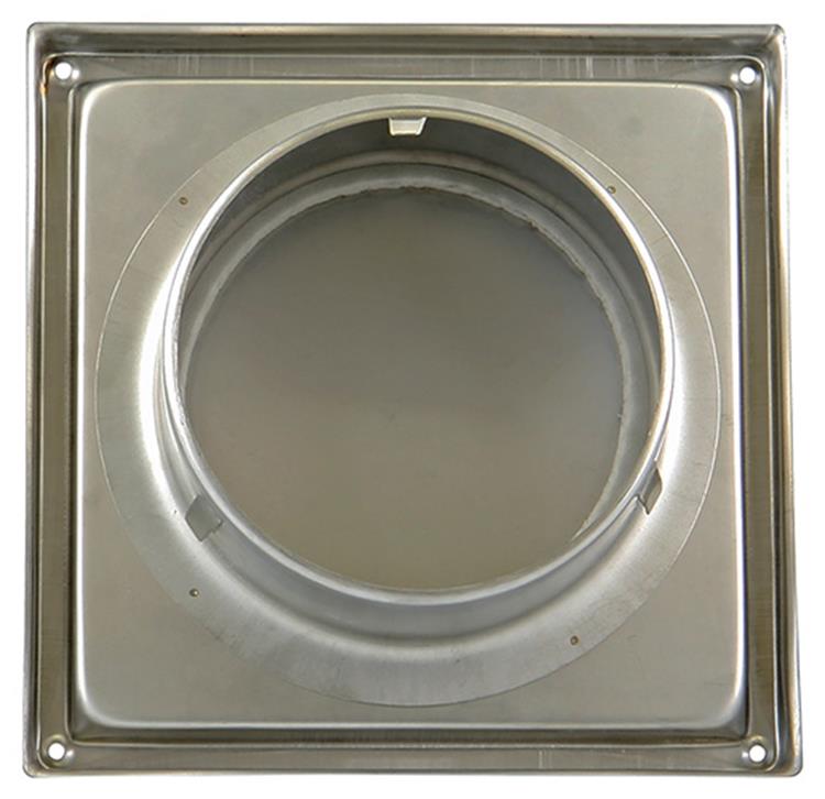Afbeelding laden in galerijviewer, Renson 1006334 - dampkaprooster inbouw 641 inox ø 150 | 2 stuks
