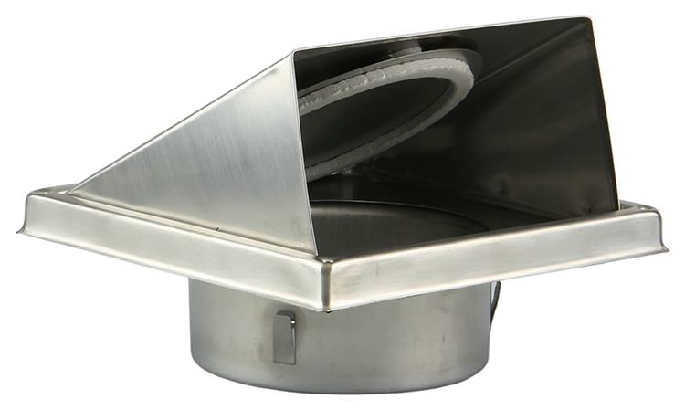 Afbeelding laden in galerijviewer, Renson 1006334 - dampkaprooster inbouw 641 inox ø 150 | 2 stuks
