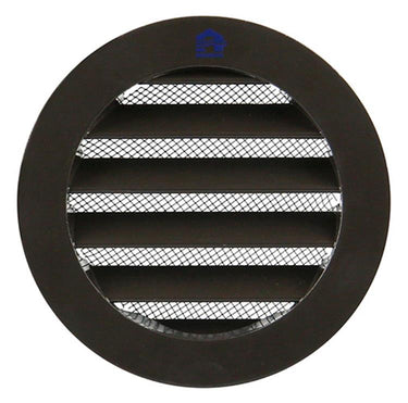 Renson 1006260 - ronde rooster inbouw 434 r alural 8019 ø 100 | 10 stuks