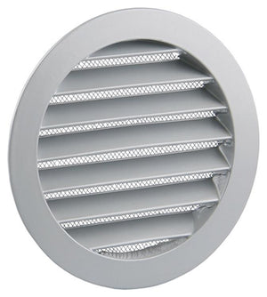 Renson 1006261 - ronde rooster inbouw 434 r alural 9006 ø 125 | 10 stuks