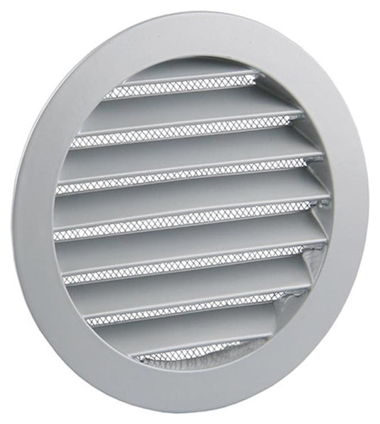 Renson 1006261 - ronde rooster inbouw 434 r alural 9006 ø 125 | 10 stuks