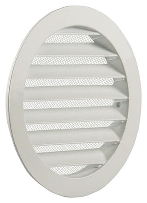 Renson 1006262 - ronde rooster inbouw 434 r alural 9010 ø 125 | 10 stuks