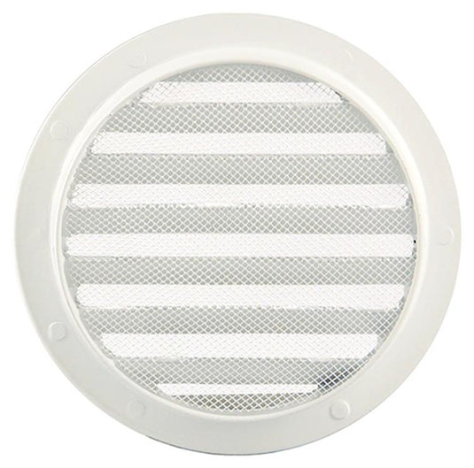 Renson 1006262 - ronde rooster inbouw 434 r alural 9010 ø 125 | 10 stuks