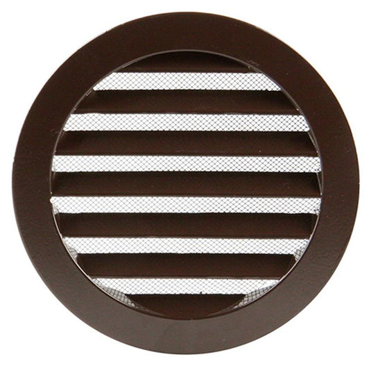 Renson 1006266 - ronde rooster inbouw 434 r alural 8019 ø 150 | 10 stuks