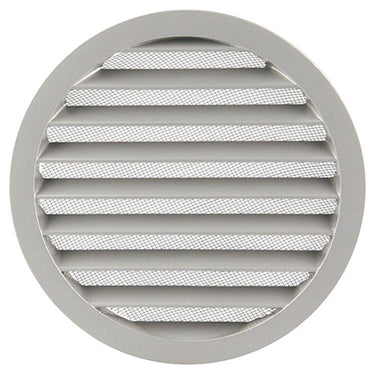 Renson 1006270 - ronde rooster inbouw 434 r alural 9006 ø 200 | 5 stuks
