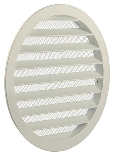 Renson 1006271 - ronde rooster inbouw 434 r alural 9010 ø 200 | 5 stuks