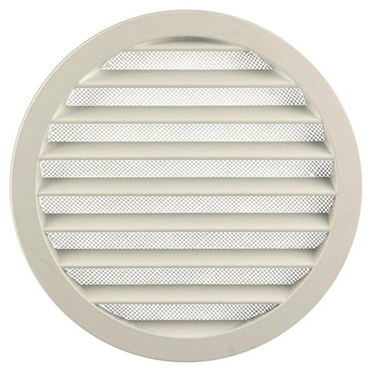 Renson 1006271 - ronde rooster inbouw 434 r alural 9010 ø 200 | 5 stuks