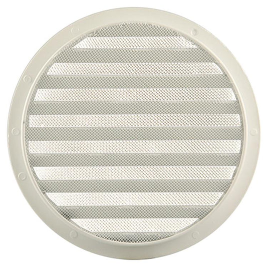 Renson 1006271 - ronde rooster inbouw 434 r alural 9010 ø 200 | 5 stuks