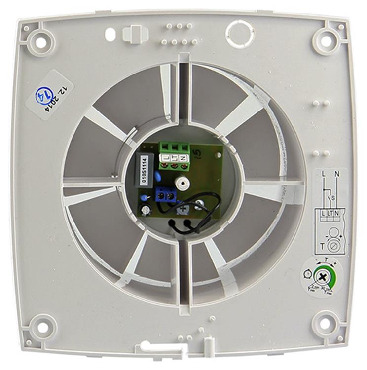 Laden Sie das Bild in Galerie -Viewer, Renson 1006474 - greenwave ventilator met timer9201t wit ø 100 | 1 stuks
