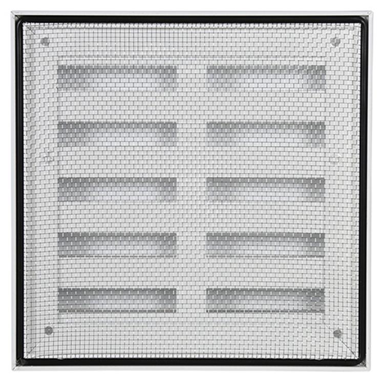 Afbeelding laden in galerijviewer, Renson 1013926 - opbouw muurrooster alu wit 431 165x165mm | 2 stuks
