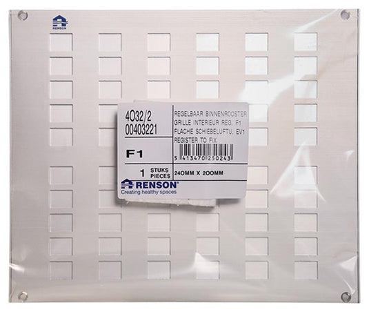 Renson 1006627 - roos.4032 2 f1 240x200mm | 2 stuks