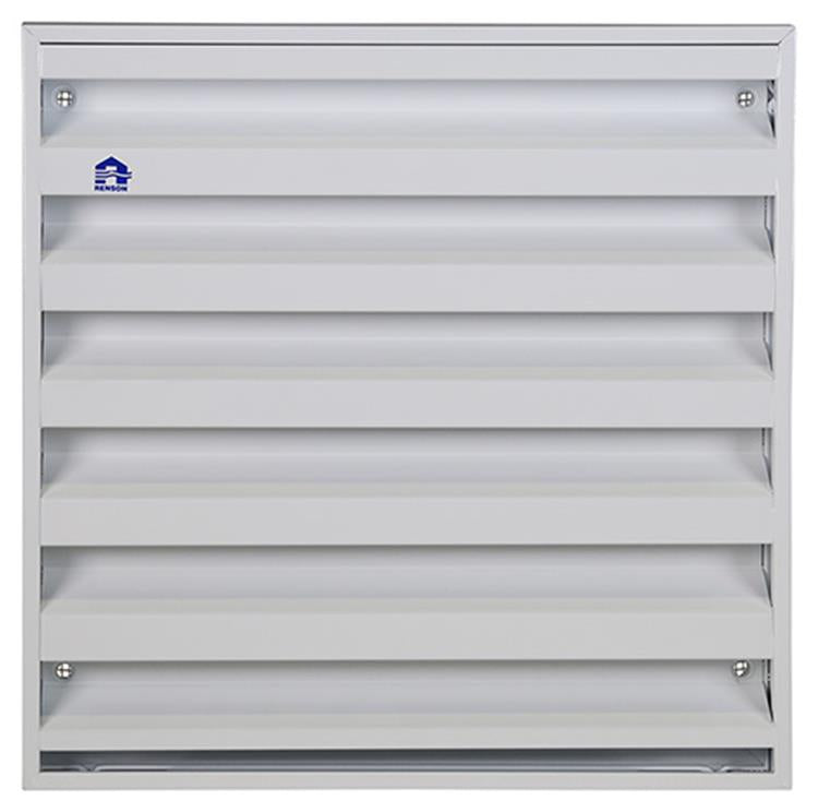 Afbeelding laden in galerijviewer, Renson 1014554 - opbouw muurrooster alu wit 431 225x225mm | 2 stuks
