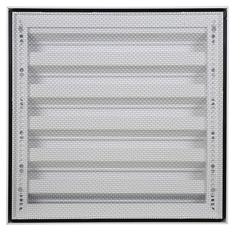 Afbeelding laden in galerijviewer, Renson 1014554 - opbouw muurrooster alu wit 431 225x225mm | 2 stuks
