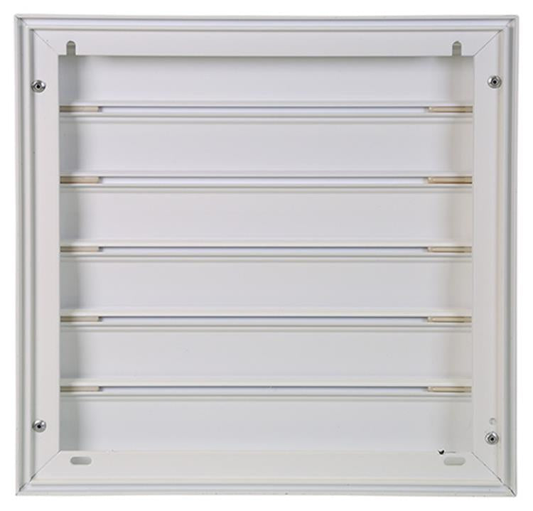 Afbeelding laden in galerijviewer, Renson 1006640 - rooster 433 ral 9010 246x246mm | 2 stuks
