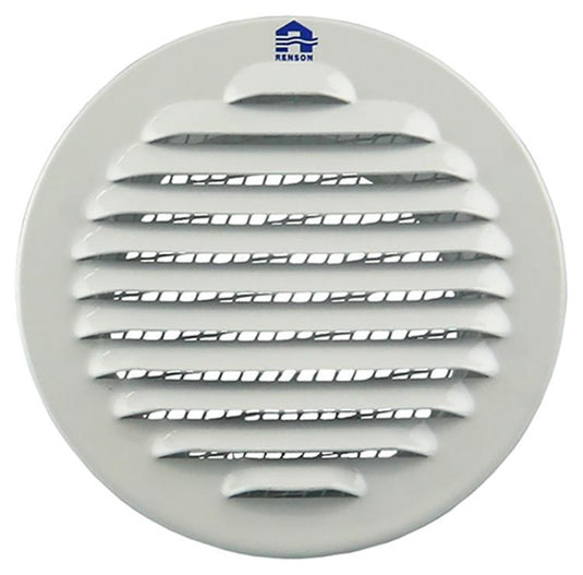 Renson 1008241 - schoepenrooster rond inb. 435 r alu ral 9010 ø 80 | 12 stuks
