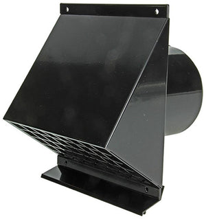 Renson 1053826 - geveldoorvoer zwart dia 150 | 1 stuks