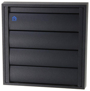 Renson 1057984 - dampkaprooster 433 (173x173) ral 9005 zwart | 2 stuks