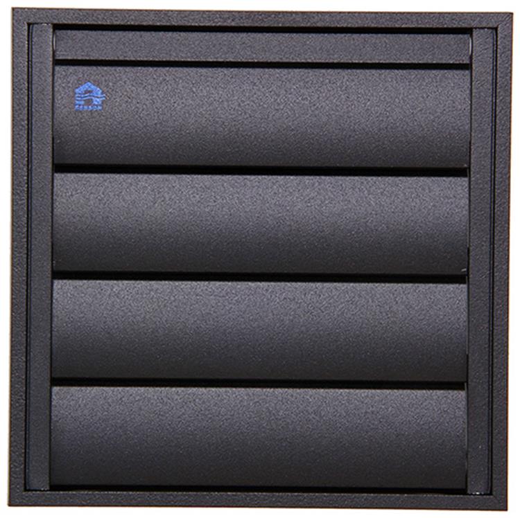 Cargue la imagen en el visor de la galería, Renson 1057984 - dampkaprooster 433 (173x173) ral 9005 zwart | 2 stuks
