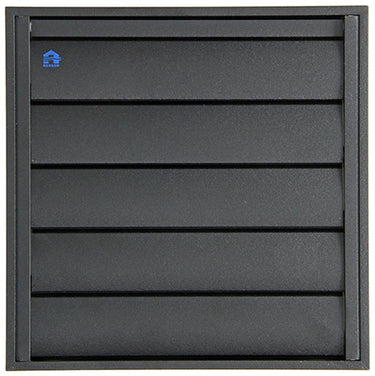 Renson 1057985 - dampkaprooster 433 (210x210) ral 9005 zwart | 2 stuks