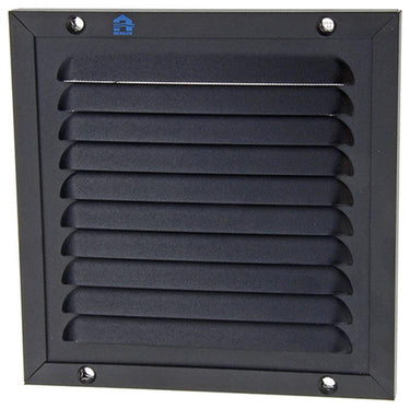 Renson 1057986 - opbouw schoepenr kader gaas 437 (150x150) ral 9005 zwart | 2 stuks