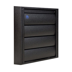 Renson 1057998 - dampkaprooster 433 (173x173) ral 9005 zwart | 2 stuks