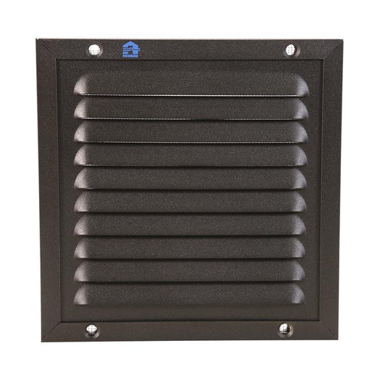 Renson 1058002 - opbouw schoepenr kader gaas 437 (150x150) ral 9005 zwart | 2 stuks