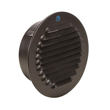 Renson 1057996 - inbouw rond schoepenr met gaas435r dia 115 ral 9005 zwart | 5 stuks