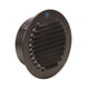 Renson 1057996 - inbouw rond schoepenr met gaas435r dia 115 ral 9005 zwart | 5 stuks